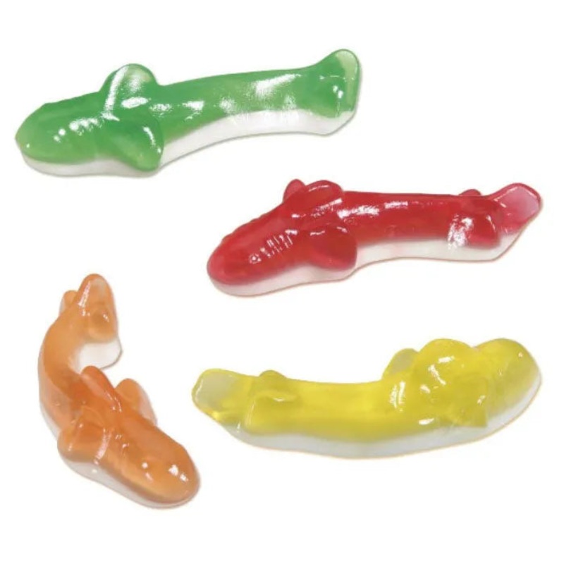 Vidal Assorted Gummy Sharks: 2KG Bag