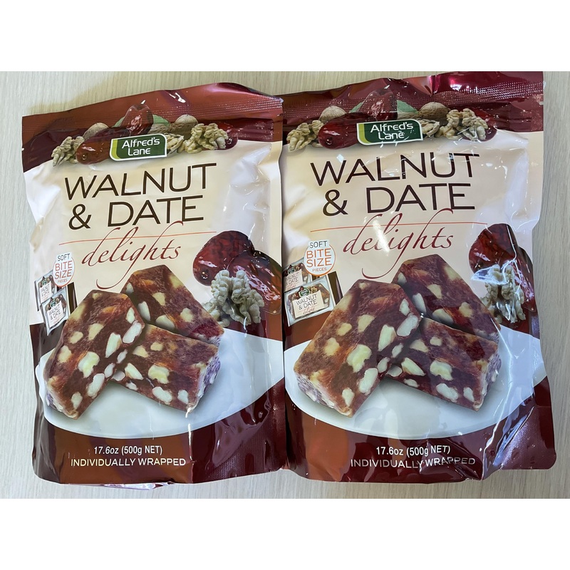 Walnut & Date Delights 17.6 Ounce (Pack Of 2)