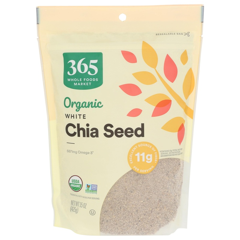 365 By Whole Foods Market, Organic White Chia Seed, 15 Ounce