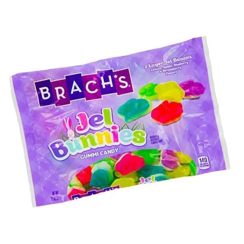 Brach’s Jel Bunnies Gummy Candy: 12-Ounce Bag