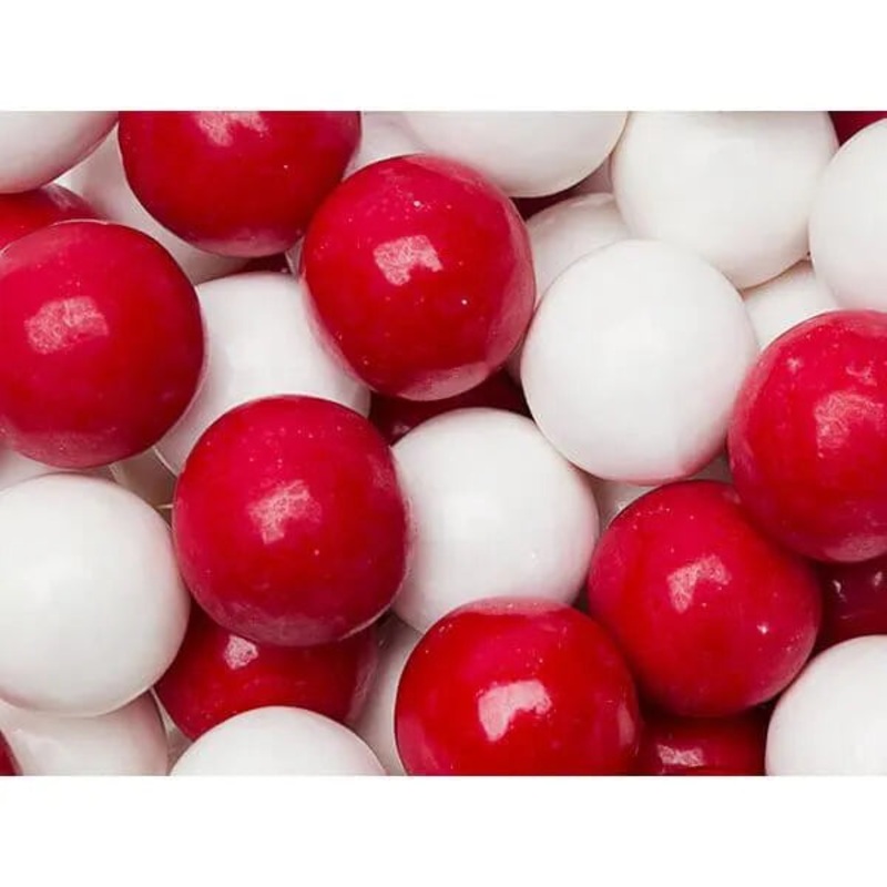 Gumballs Color Combo – Red and White: 4LB Box