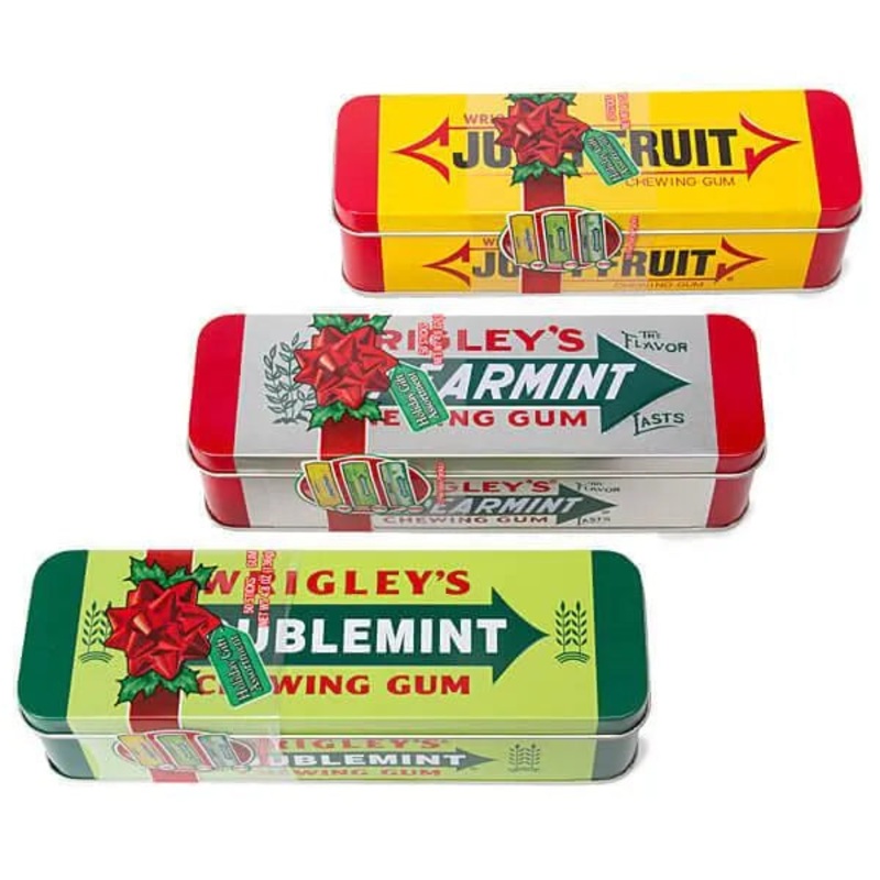 Wrigley’s Gum Heritage Tin Assortment: 2-Piece Set