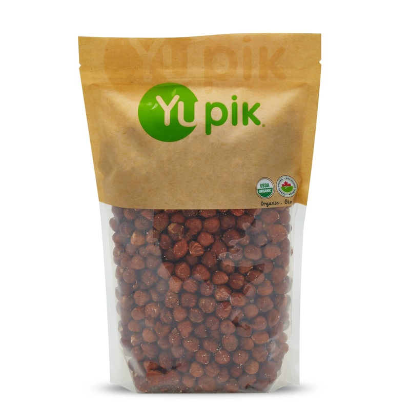 Yupik Organic Raw Hazelnuts, 2.2 Lb (35.2 Oz), Gluten-Free, Non-Gmo, Kosher, Vegan, Raw Nuts, Filberts, Whole Hazelnuts With Ski