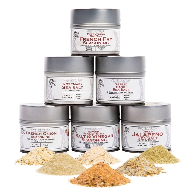 Gourmet French Fry Seasoning Set – Six Pack | Oprah’S Favorite Thing 2024 | Authentic Small Batch Seasoning Mixes | 6 Gourmet Al