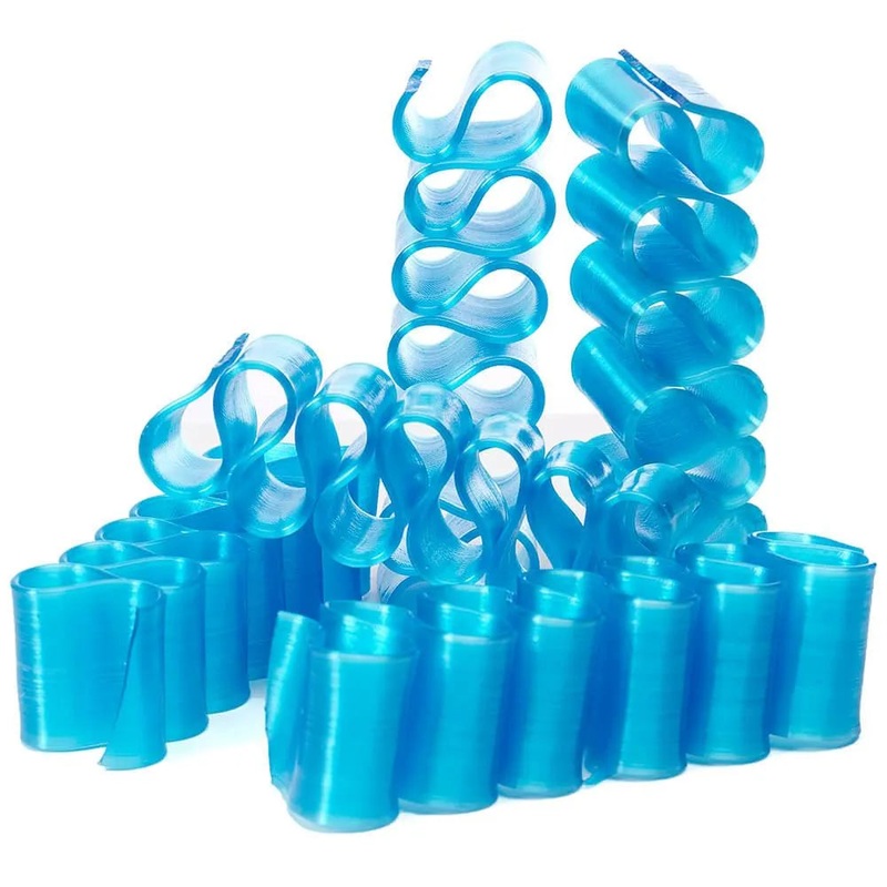 Old Fashioned Thin Ribbon Candy – Blue: 8-Piece Box
