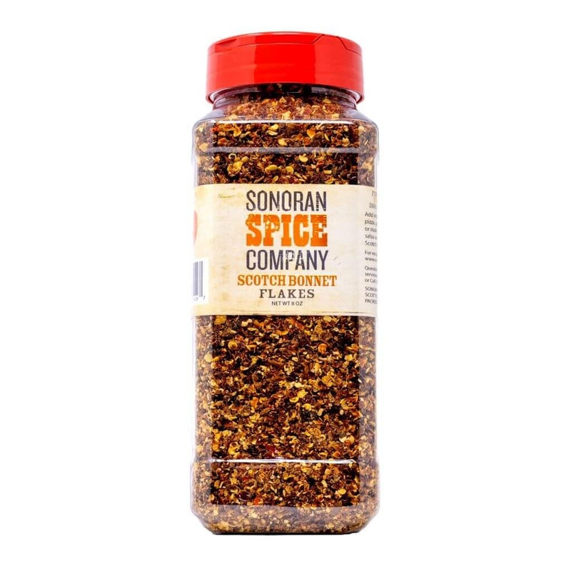 Scotch Bonnet Pepper Flakes (8 Oz)