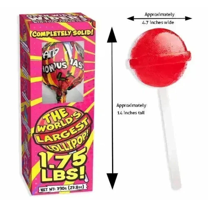 The World’s Largest Lollipop: 6-Piece Case