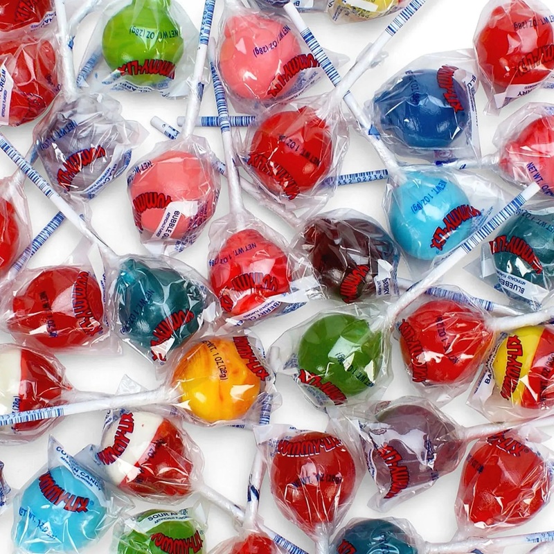 Yummy Lix Assorted Lollipops: 80-Piece Box