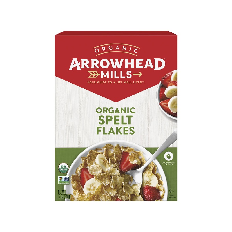 Arrowhead Mills Spelt Flakes Organic Cereal, 12 Ounce Box