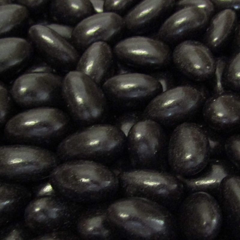 Black Jordan Almonds By Its Delish, 10 Lbs Bulk | Sugared Almond Nut With Sweet Hard Candy Coating – Bulk Wedding Favors, Bridal
