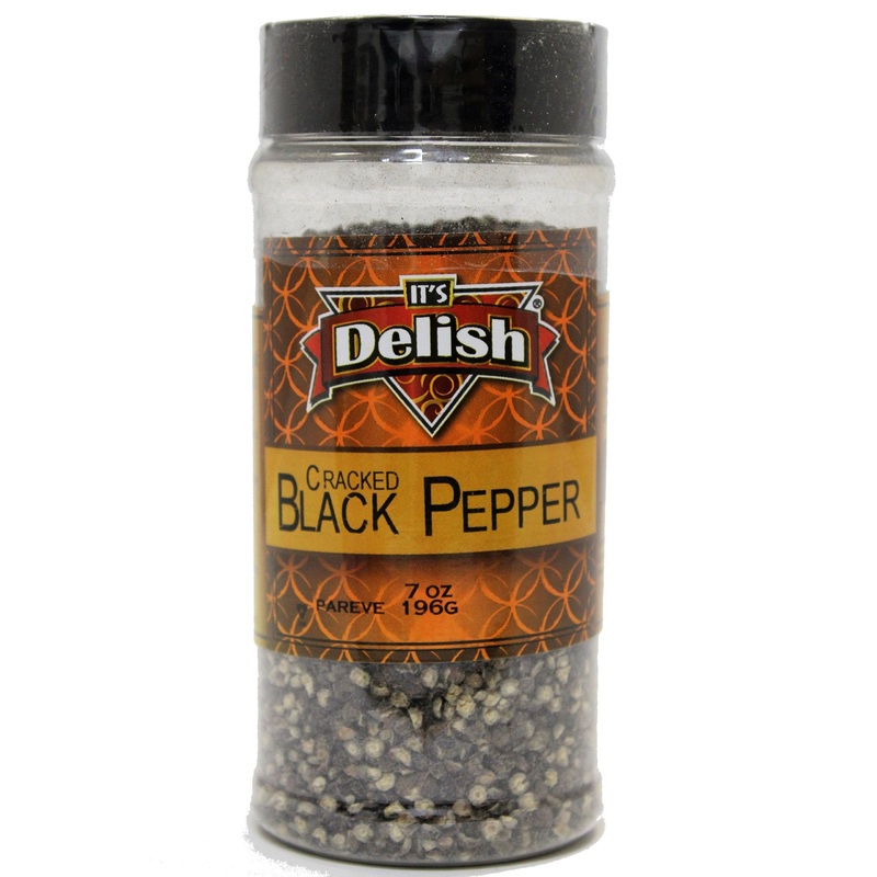 Black Pepper By Its Delish (Cracked, 7 Oz Medium Jar)