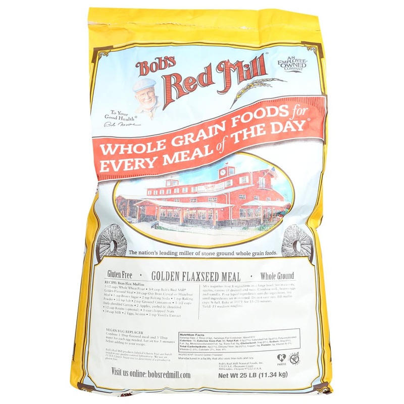 Bob’S Red Mill Golden Flaxseed Meal, 25 Pound