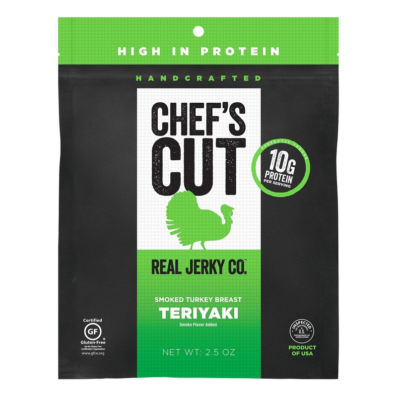 Chef’S Cut Real Turkey Jerky, Teriyaki, 2.5 Ounce