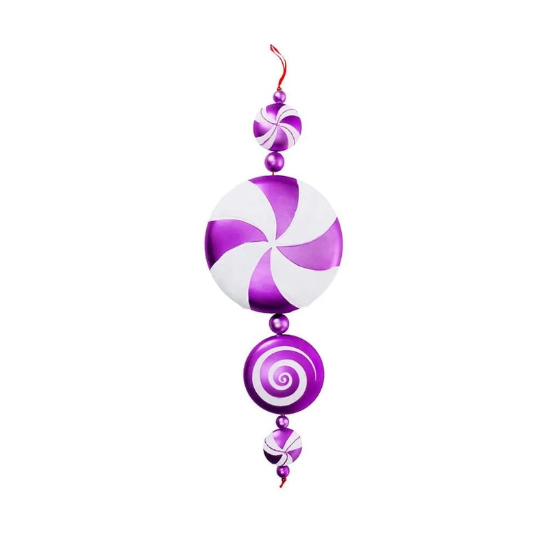 Purple Candy Dangle Ornament – 20 Inch