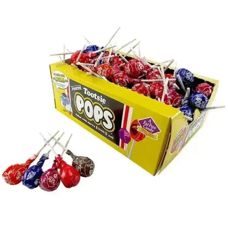 Tootsie Pops – Original Flavors Assortment: 100-Piece Box