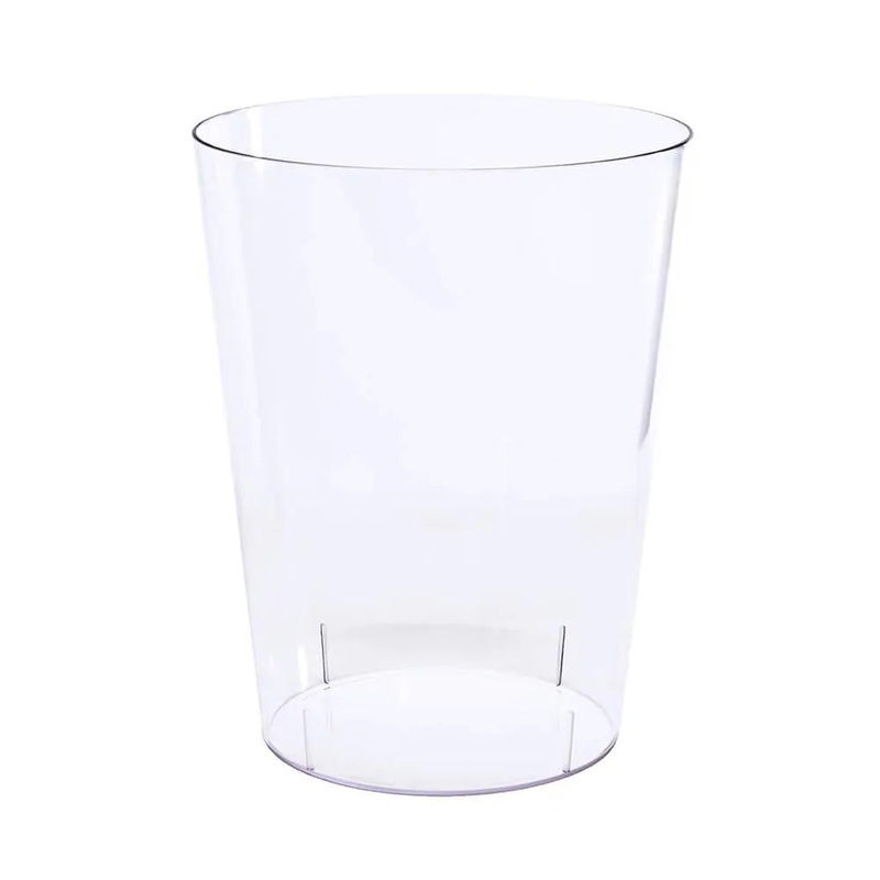 Clear Plastic Cylindrical Candy Container – Large