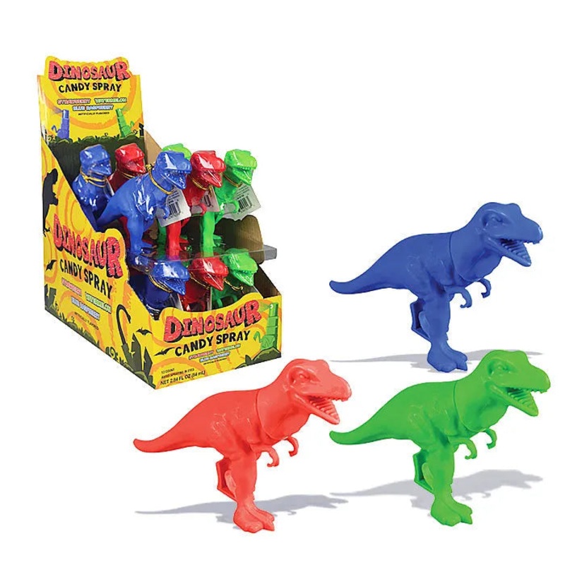 Dinosaur Candy Spray: 12-Piece Display
