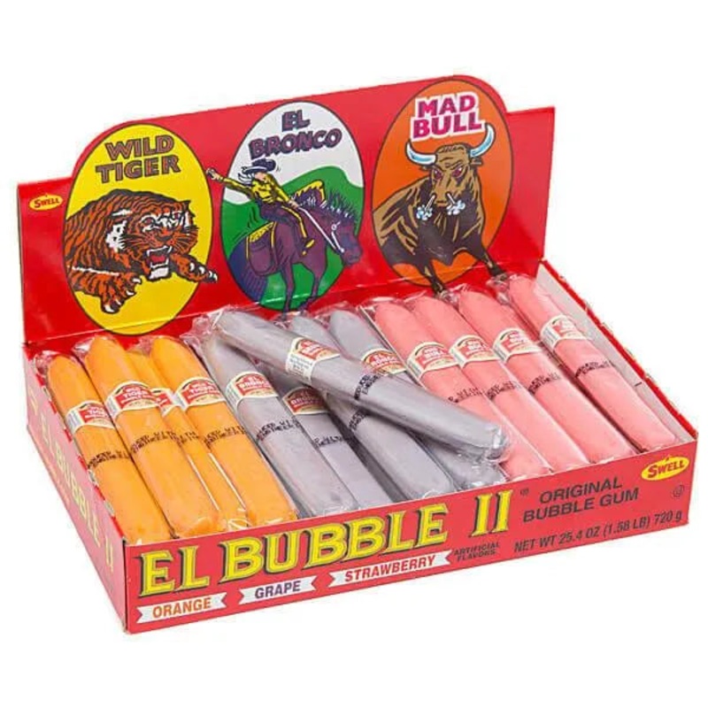 El Bubble Bubble Gum Cigars – Version II: 36-Piece Box