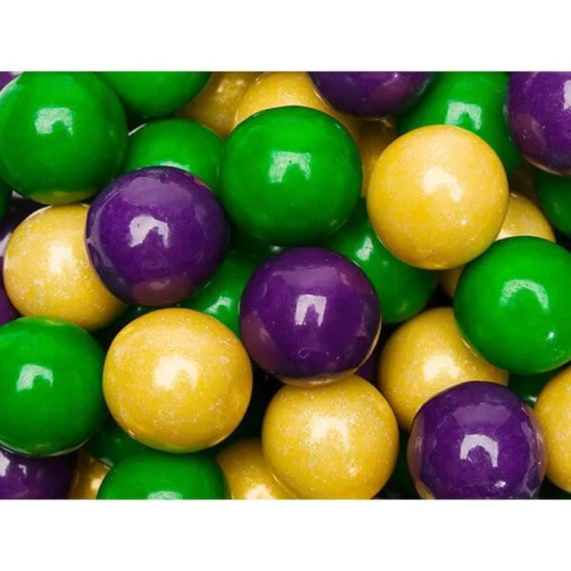 Gumballs Color Combo – Purple, Green and Gold: 6LB Box