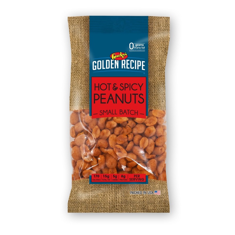 Gurley’S Golden Recipe Hot & Spicy Peanuts, Fiery Flavor, 6 Oz
