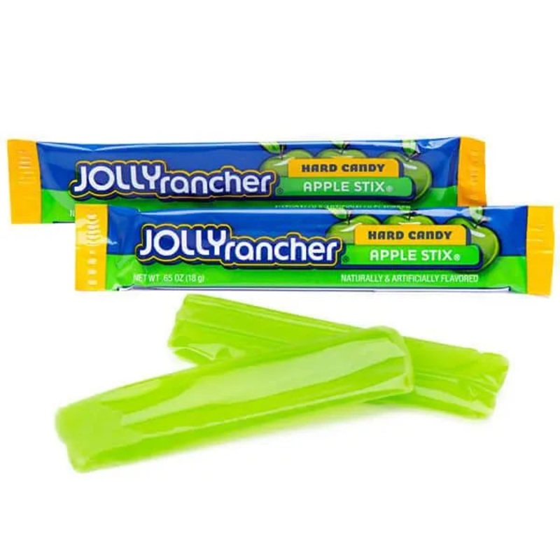 Jolly Rancher Candy Stix – Apple: 36-Piece Box