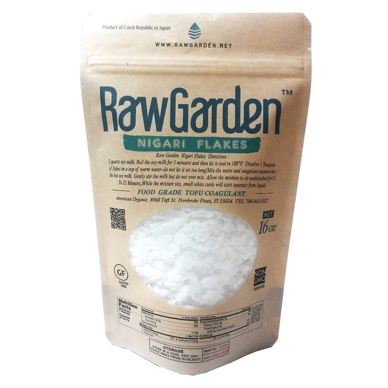 Rawharvest Nigari Flakes 16 Oz (1 Lb) Food Grade Tofu Coagulant,Product Of Czech Republic, Or Israel.