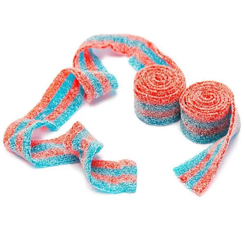 Sour Power Belts Candy – Blazpberry: 20LB Bag