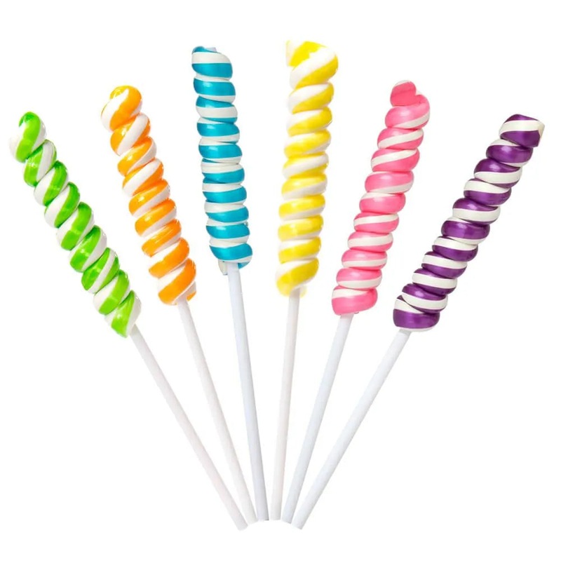 Tesla’s Tiny Twist Pops – Assorted: 48-Piece Jar