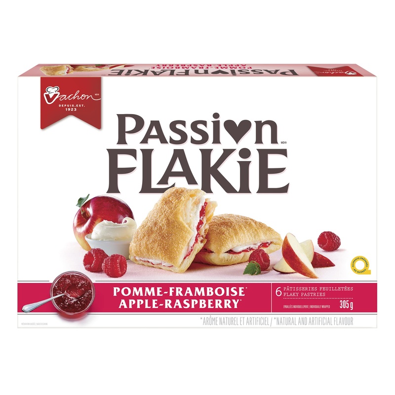 Vachon Passion Flakie Apple-Raspberry Cake, 305G/10.8Oz., {Imported From Canada}