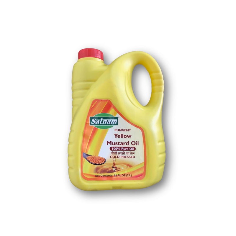 Yellow Mustard Oil 2Ltr (68 Fl.Oz) |100% Pure And Argemone Oil|
