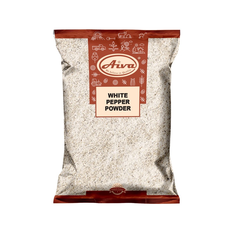 Aiva Ground White Pepper Powder (4 Lb Bulk) | A-Grade White Peppercorns For Cooking, Seasoning, And Marinades