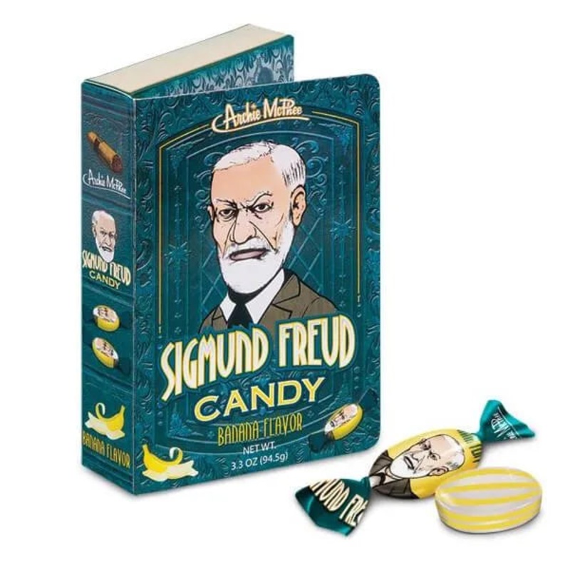 Archie McPhee Sigmund Freud Hard Candy Book