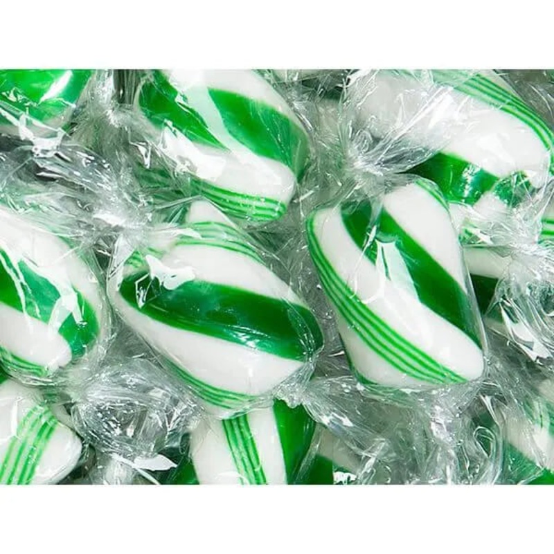 Atkinson Hard Candy Twists – Wintergreen: 5LB Bag