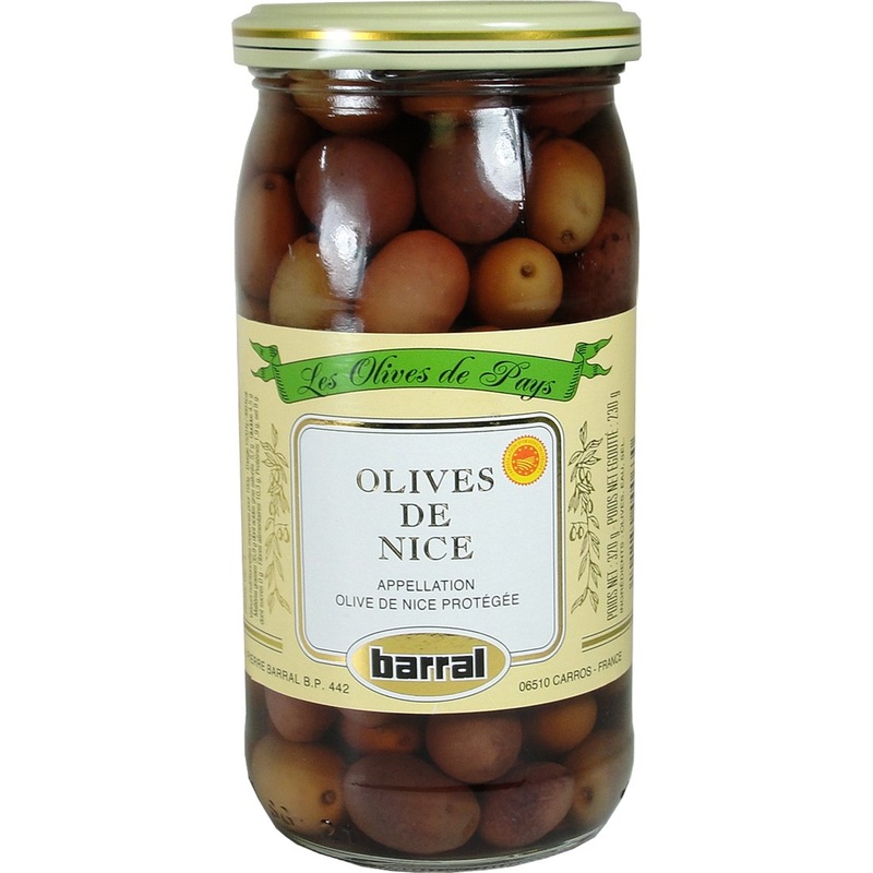 Barral French Olives De Nice – Olives Nicoises 7 Oz.