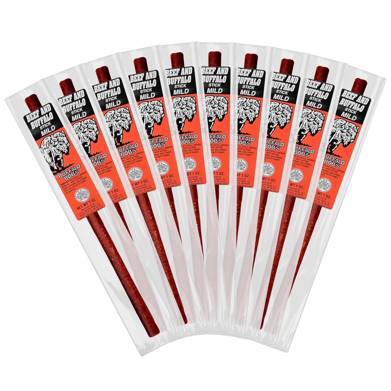 Buffalo Bob’S Wild Game Meat Snack Stick – Buffalo Mild Stick 10 Pack