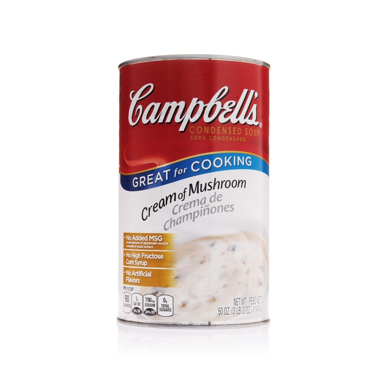 Campbell’S Classic Condensed Cream Of Mushroom Soup, 12 Pack, 50 Ounce