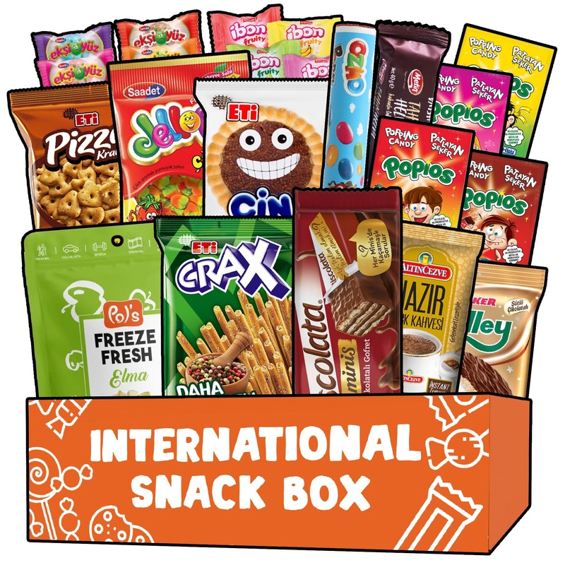 Ceres Gourmet International Snack Box – 12 Varieties, 15+ Premium Foreign Rare Snacks & Candies for Christmas & Thanksgiving