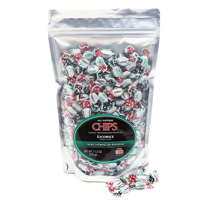 Chips Candy – Licorice: 300-Piece Bag