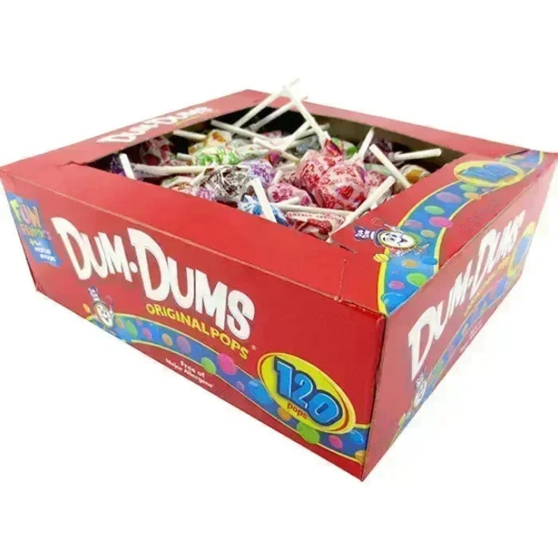 Dum Dums Original Pops: 120-Piece Display