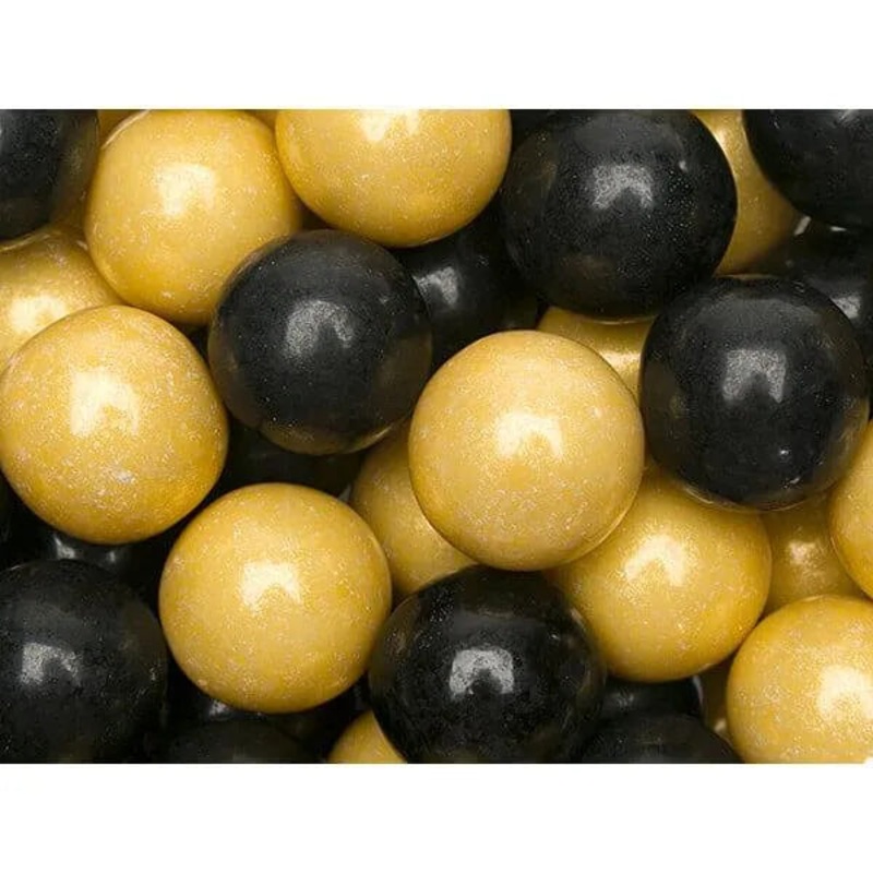 Gumballs Color Combo – Gold and Black: 4LB Box