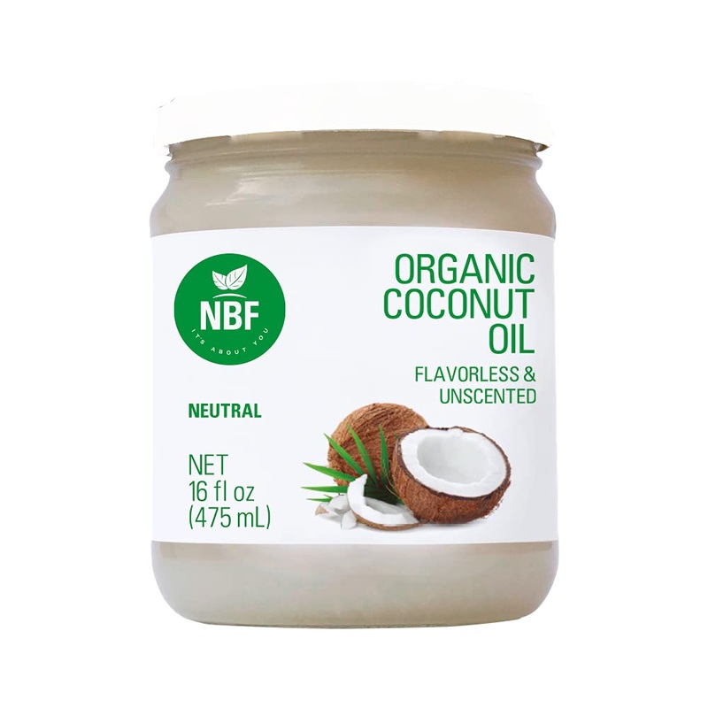 Nbf Natura Bio Foods – Organic Coconut Oil | Cold Pressed | Margarine Substitute | Paleo & Kosher | Rich In Antioxidants | Ideal