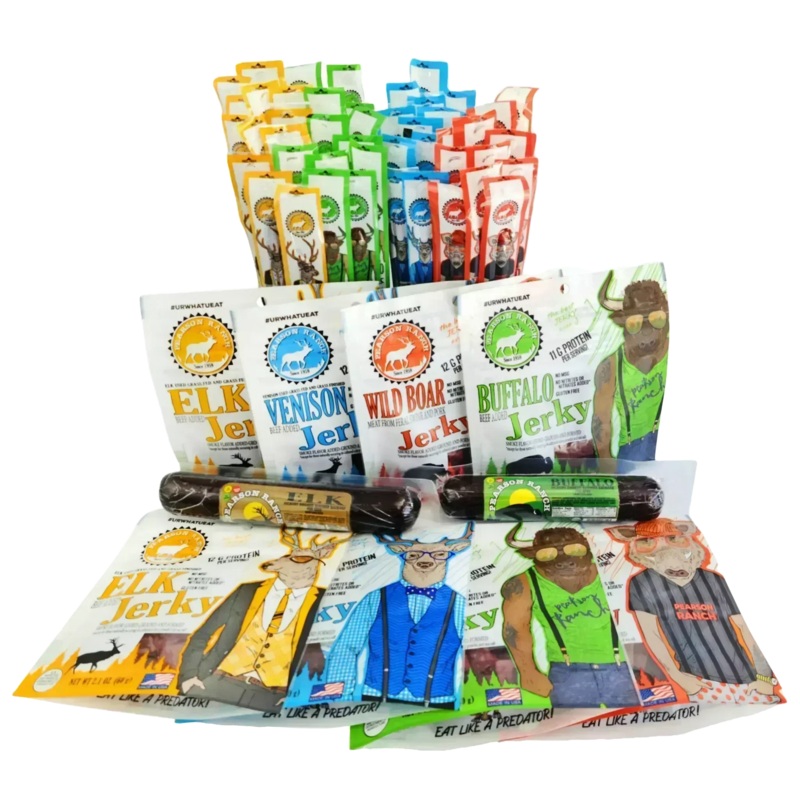 Pearson Ranch Jerky The Whole Chuck Wagon – Ultimate Variety Pack