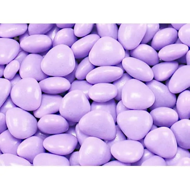 Primrose Tiny Candy Hearts – Lavender: 5LB Bag
