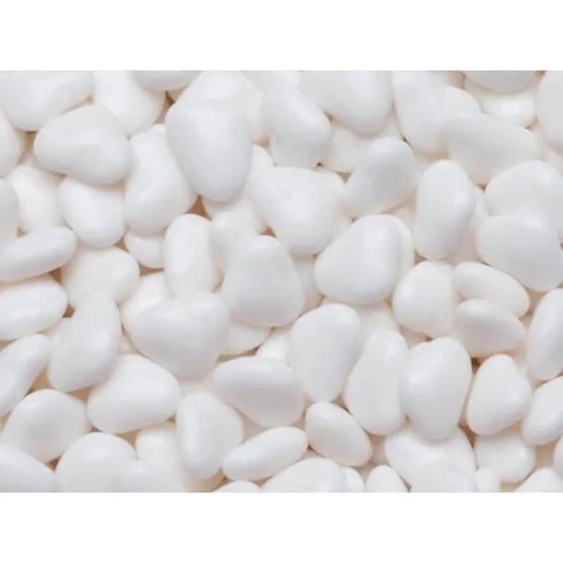 Primrose Tiny Candy Hearts – White: 5LB Bag
