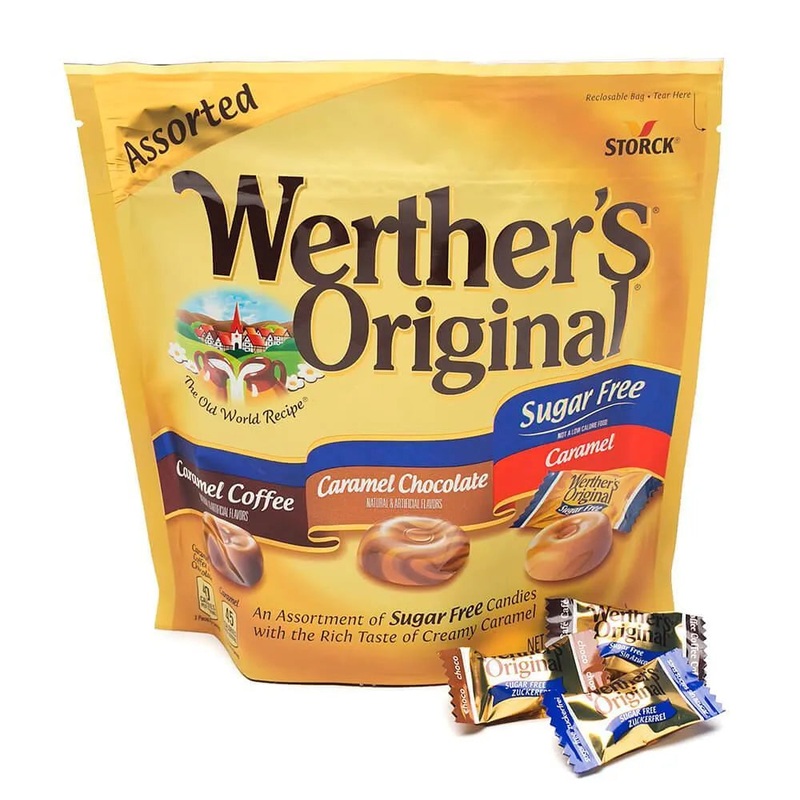 Werther’s Original Sugar Free Hard Candy Assortment: 7.7-Ounce Bag