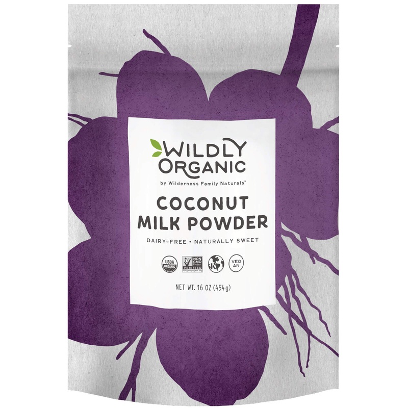 Wildly Organic Coconut Milk Powder 16 Oz, 1 Lb Bag – Organic, Dairy-Free, Dry Milk Powder, Unsweetened, Dehydrated, Gluten-Free,