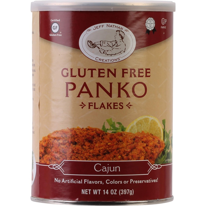 Chef Jeff Nathan Gourmet Cajun Panko Flakes 14Oz, Gluten Free, No Artificial Flavors, Colors Or Preservatives