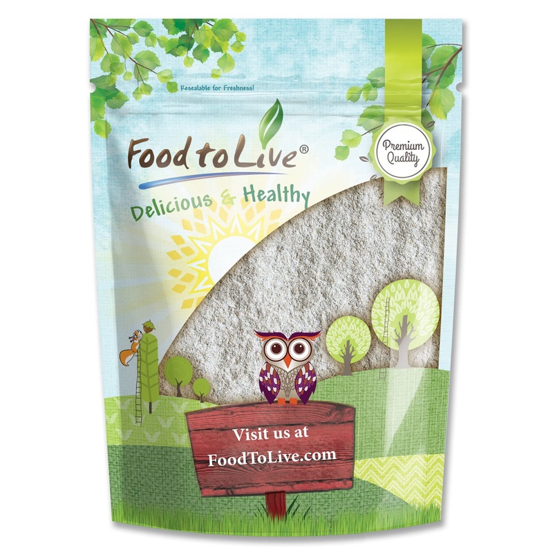 Food To Live Rye Flour, 2 Pounds – Stone Ground From Whole Grain Rye Berries, Kosher, Vegan, Bulk, Great For Bread Baking, Produ