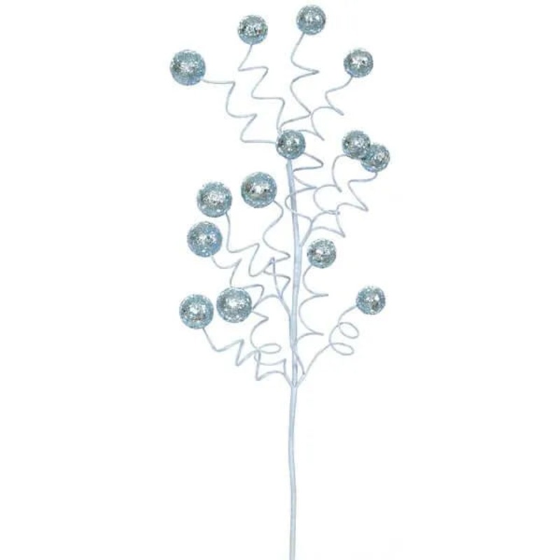 Glitter Sequin Ball Spray – Baby Blue: 22 Inch