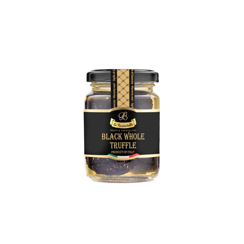 La Rustichella – Whole Black Truffles – 100% Made In Italy | Vegan, Gluten-Free, Cholesterol-Free (1.4 Oz (40 G))